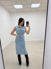 VESTIDO MIDI DENIM EXCLU