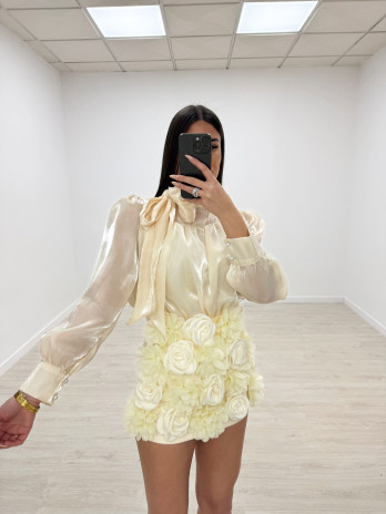 CAMISA TORNASOL BEIGE