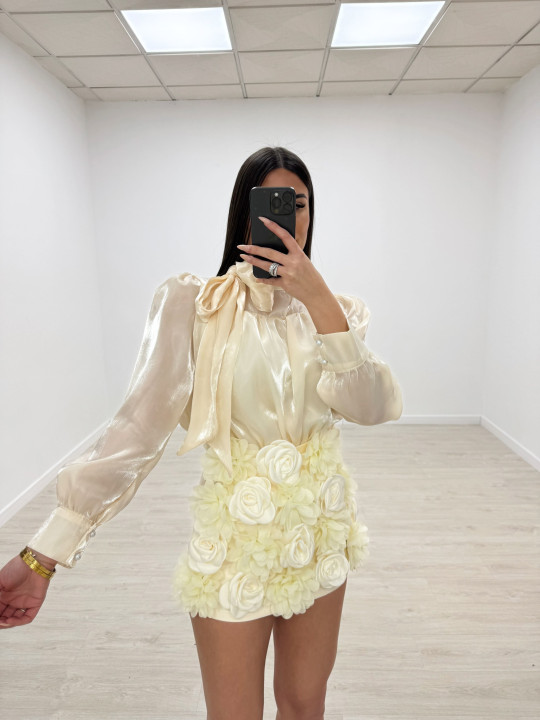 CAMISA TORNASOL BEIGE