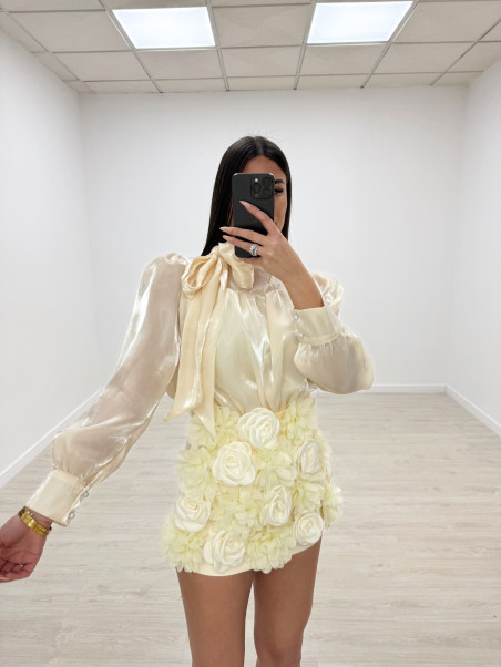 CAMISA TORNASOL BEIGE