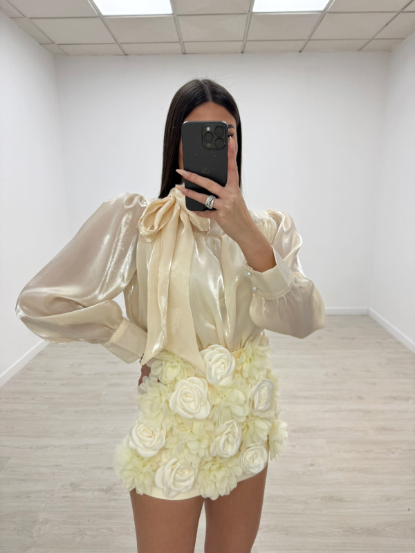 CAMISA TORNASOL BEIGE