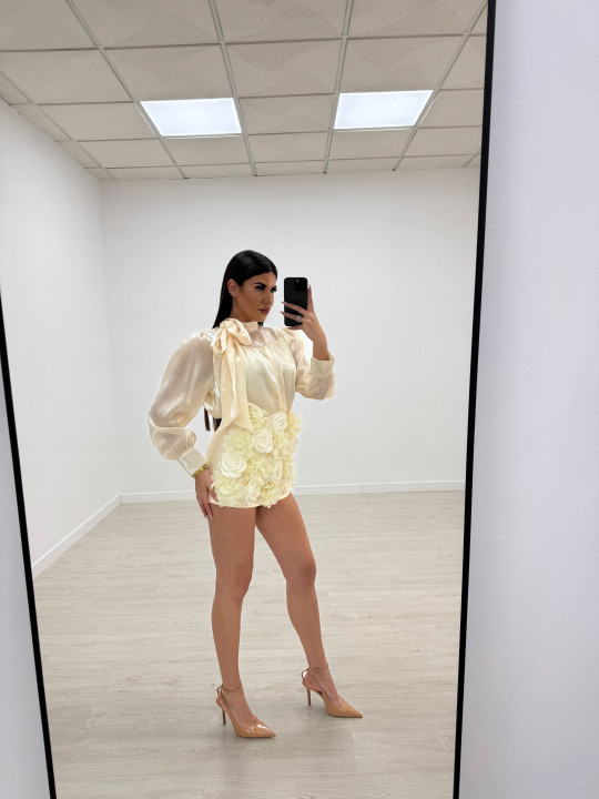 CAMISA TORNASOL BEIGE