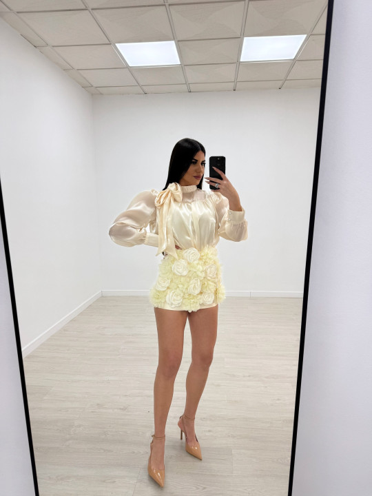 CAMISA TORNASOL BEIGE