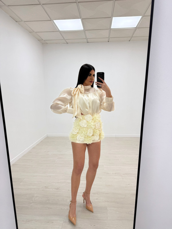 CAMISA TORNASOL BEIGE