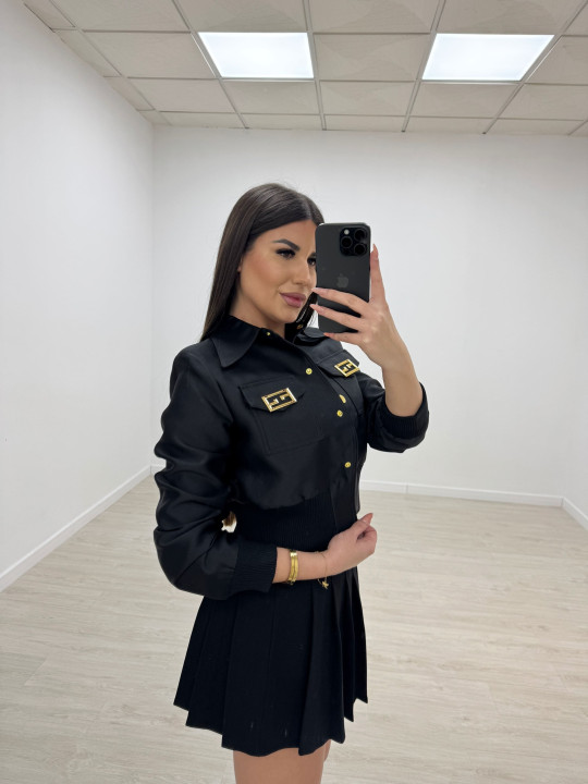 CHAQUETA FENDI NEGRA