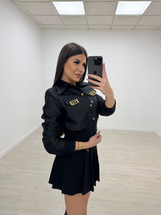 CHAQUETA FENDI NEGRA