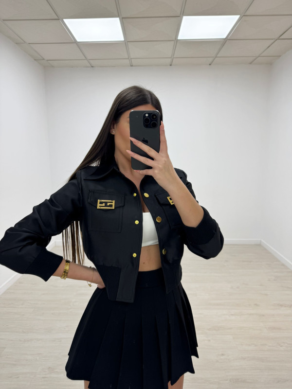 CHAQUETA FENDI NEGRA