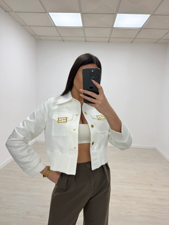 copy of CHAQUETA FENDI BLANCA