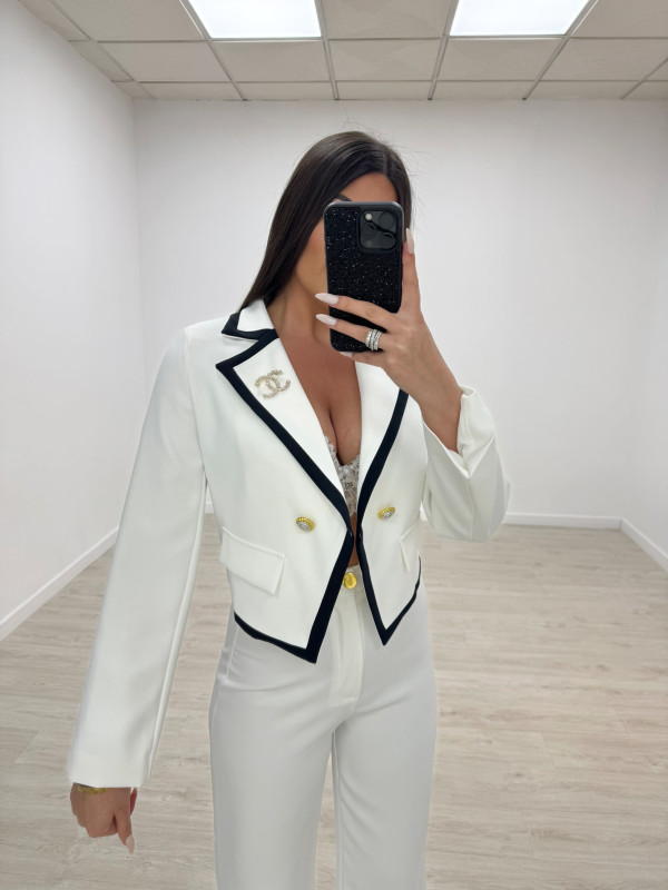 BLAZER CHANEL BLANCA