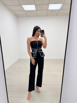 CONJUNTO PALABRA DE HONOR DUO NEGRO