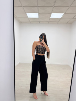 PANTALÓN EXCLUSIVO DE VESTIR NEGRO