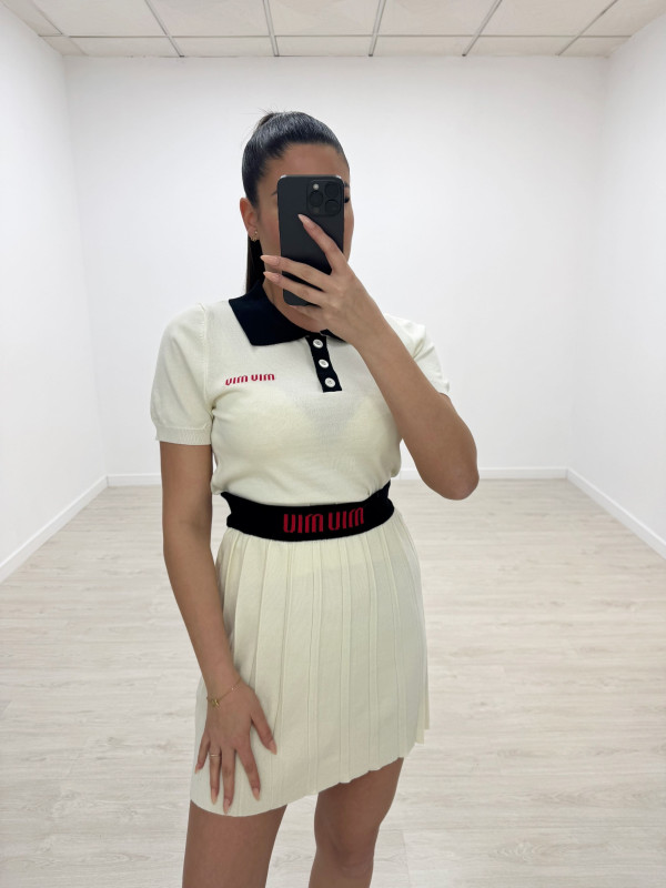 CONJUNTO MIU PUNTO BEIGE