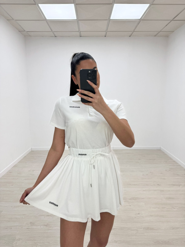 CONJUNTO MIU TENS BLANCO