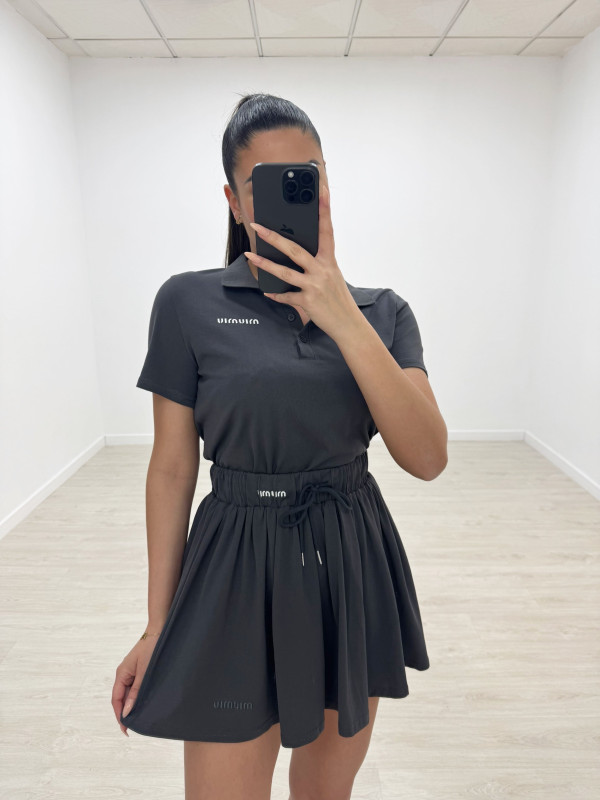 CONJUNTO MIU TENS GRIS