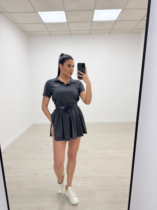 CONJUNTO MIU TENS GRIS