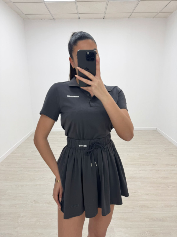 CONJUNTO MIU TENS GRIS