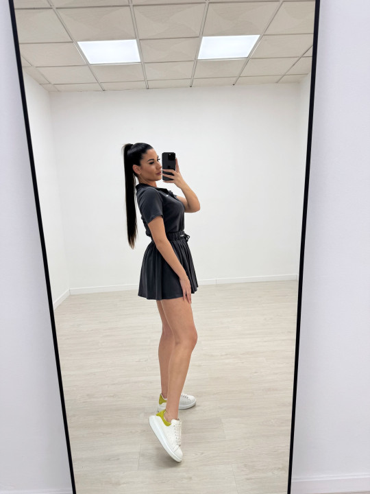 CONJUNTO MIU TENS GRIS