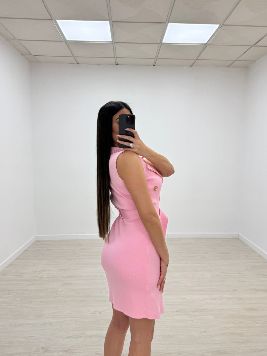 VESTIDO LUXE ROSA