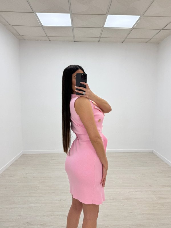 VESTIDO LUXE ROSA