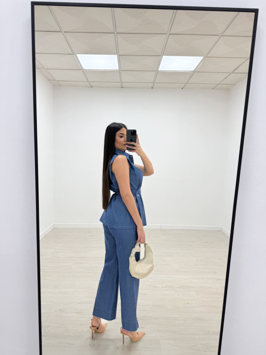 CONJUNTO SHAYLA DENIM OSCURO