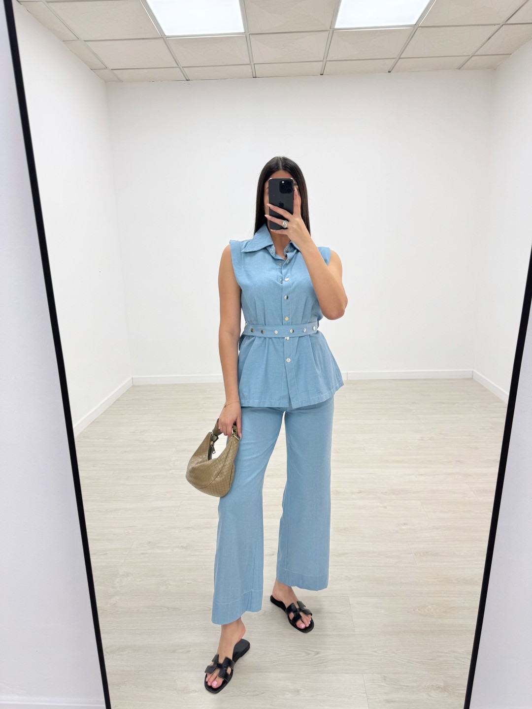 CONJUNTO SHAYLA DENIM CLARO