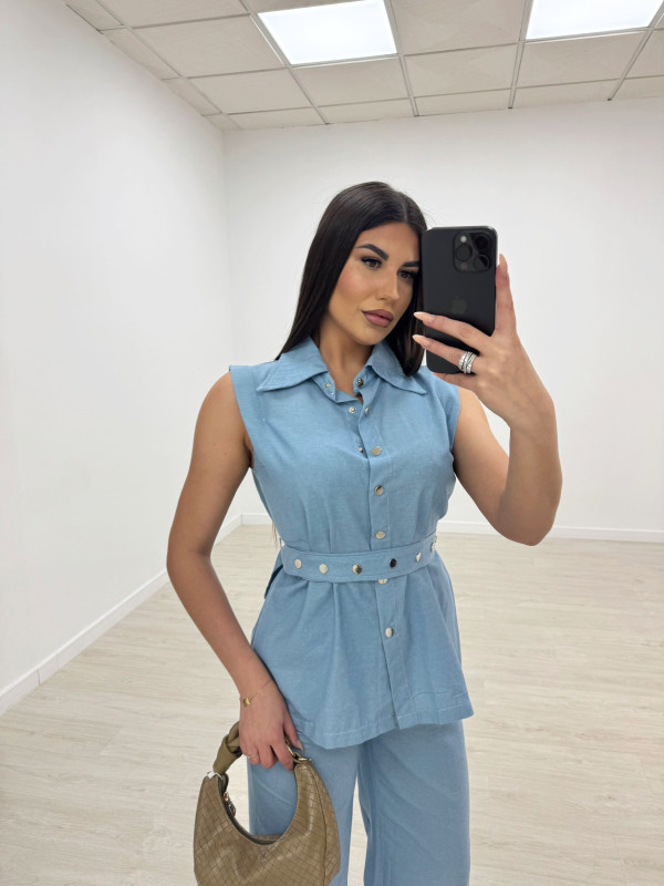 CONJUNTO SHAYLA DENIM CLARO