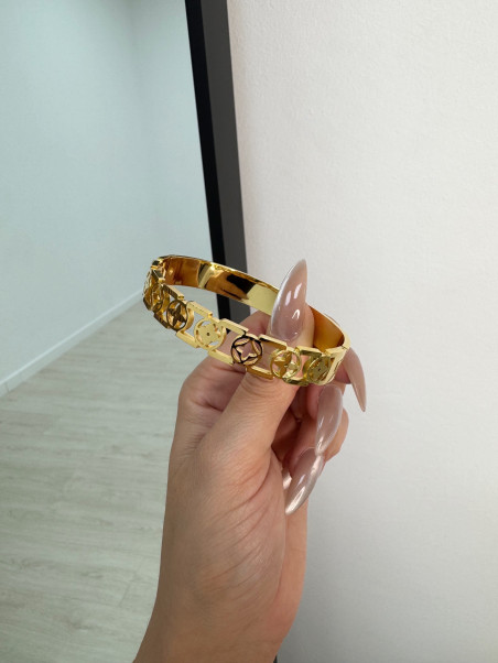 BRAZALETTE LV MULTIPLE ORO