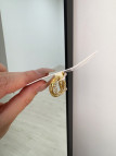 AROS DOBLE BRILLO ORO