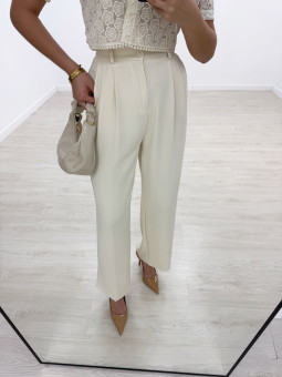 PANTALÓN EXCLUSIVO DE VESTIR BEIGE