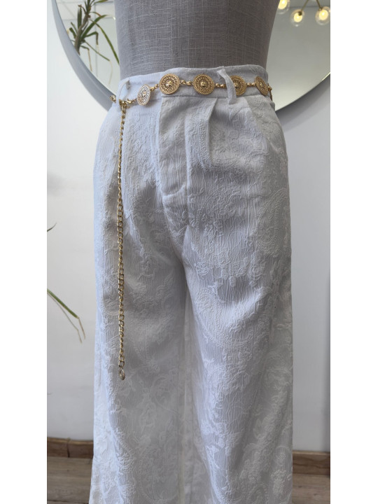 PANTALÓN BORDADO