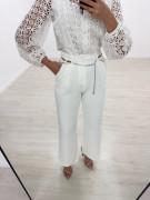 PANTALÓN EXCLUSIVO + CADENA BLANCO