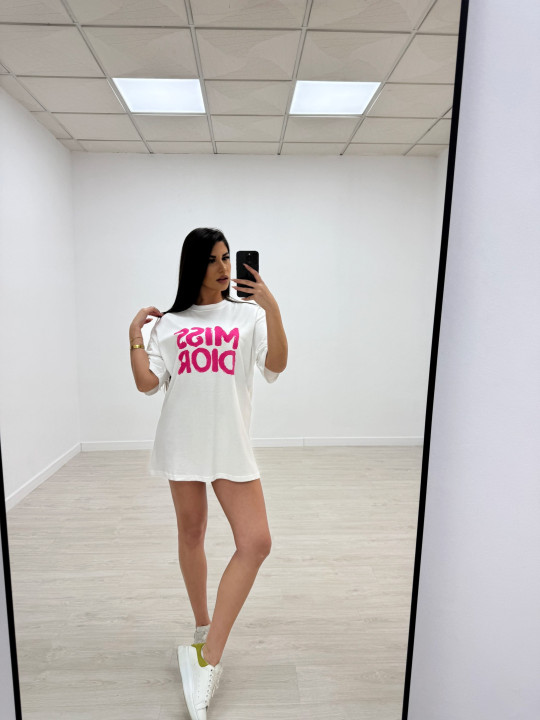 CAMISETA MISS D ROSA CAMISETA MISS D ROSA