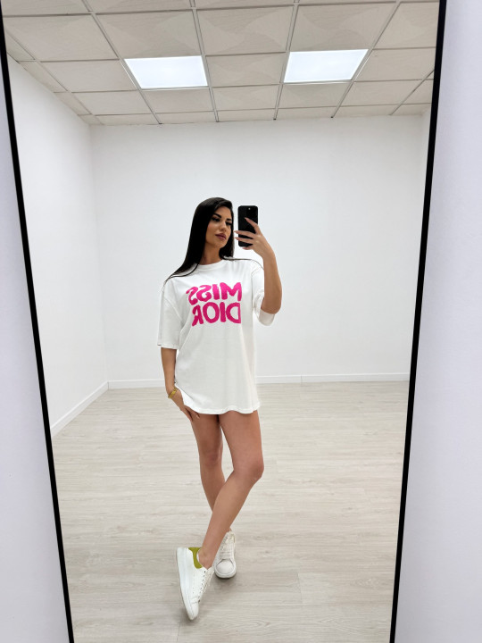 CAMISETA MISS D ROSA CAMISETA MISS D ROSA