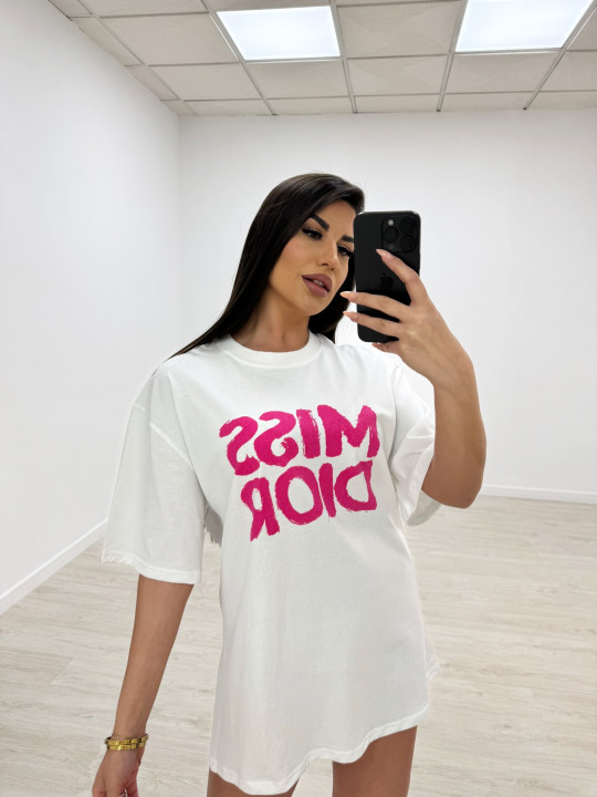 CAMISETA MISS D ROSA CAMISETA MISS D ROSA
