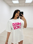 CAMISETA MISS D ROSA CAMISETA MISS D ROSA