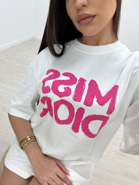 CAMISETA MISS D ROSA CAMISETA MISS D ROSA