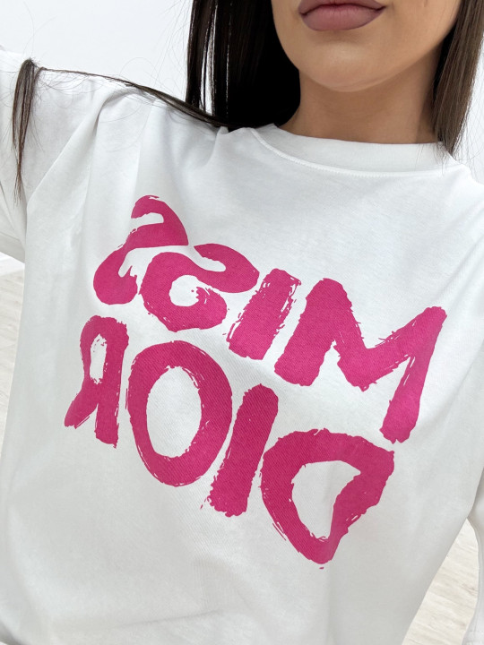 CAMISETA MISS D ROSA CAMISETA MISS D ROSA