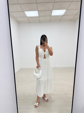 CONJUNTO SIRENA LARGO BLANCO