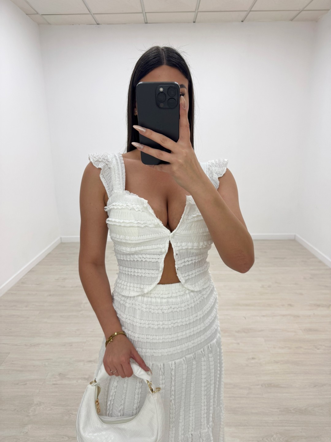 CONJUNTO SIRENA LARGO BLANCO