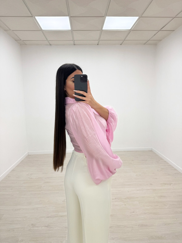 CAMISA VAPOROSA ROSA