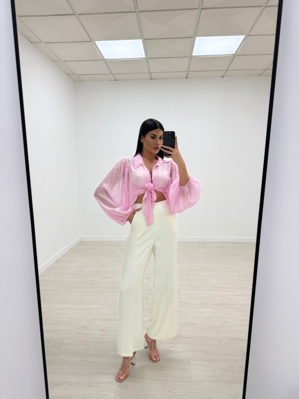 CAMISA VAPOROSA ROSA