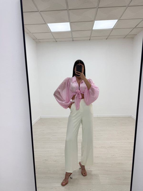 CAMISA VAPOROSA ROSA