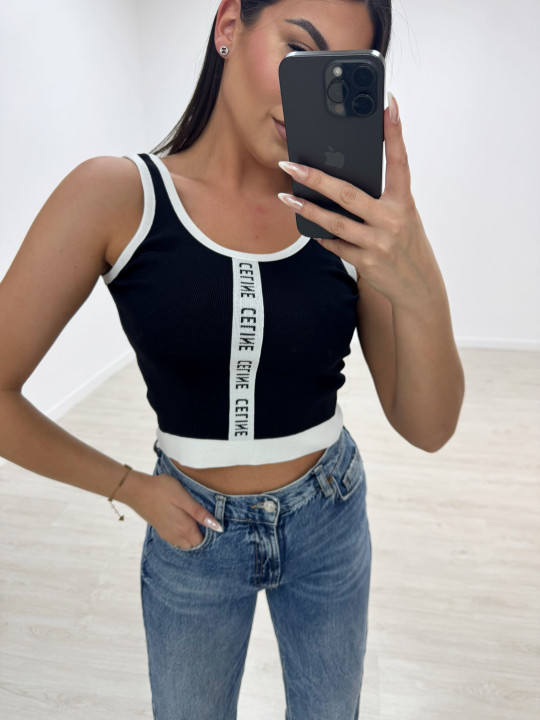 TOP CELIN NEGRO