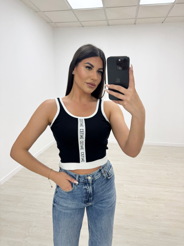 TOP CELIN NEGRO