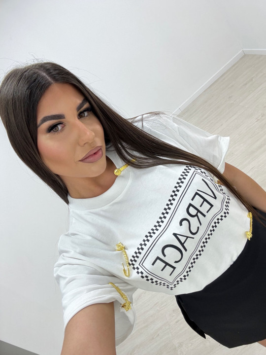 CAMISETA VERSAC BLANCA