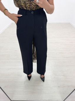 PANTALÓN DE VESTIR NEGRO NUEVO