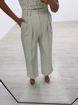 PANTALÓN BEIGE CRUDO