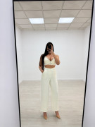 PANTALÓN EXCLUSIVO CREMA