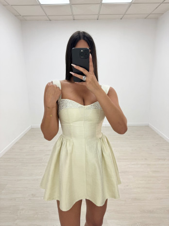 VESTIDO ZINNIA BEIGE