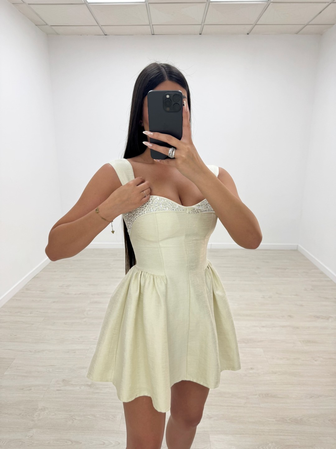 VESTIDO ZINNIA BEIGE